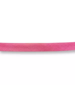 Biais Uni pré-plié - Rose - 2 cm de large