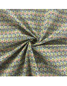 Popeline imprimé - Bille multicolore