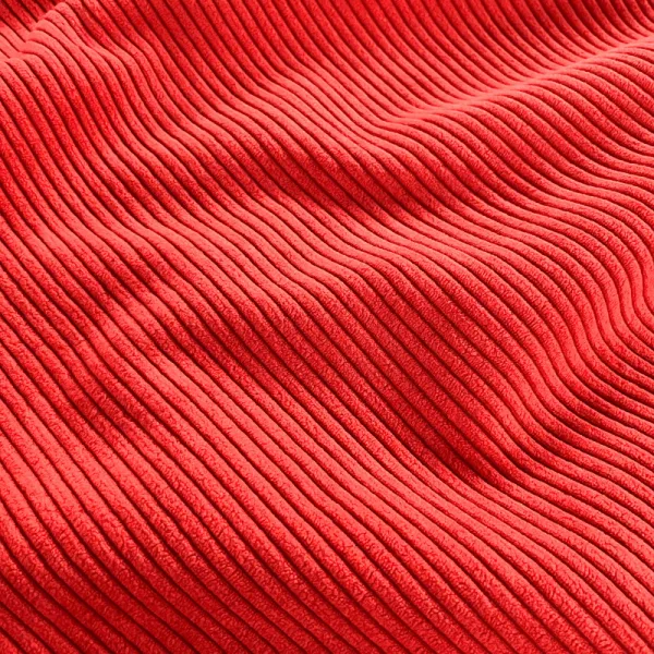 Velours ameublement côtelé 150 large - Rouge Velours ameublement côtelé 150 large - Rouge