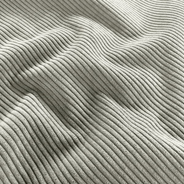 Velours ameublement côtelé 140 large - Gris clair Velours ameublement côtelé 140 large - Gris clair