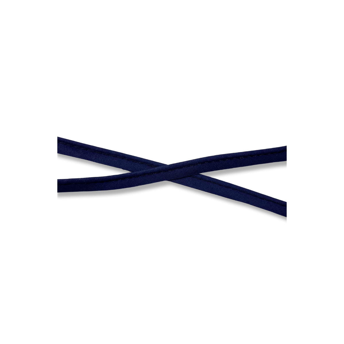 Passepoil coton - Bleu marine - 10mm