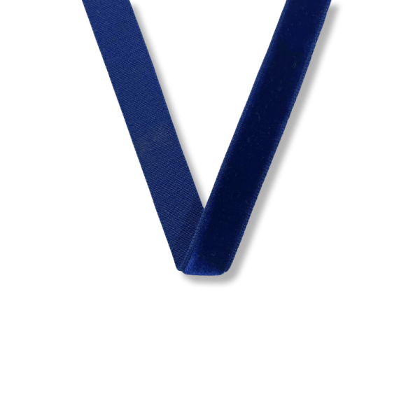 Ruban velours - Bleu marine - 1,5 cm Ruban velours - Bleu marine - 1,5 cm