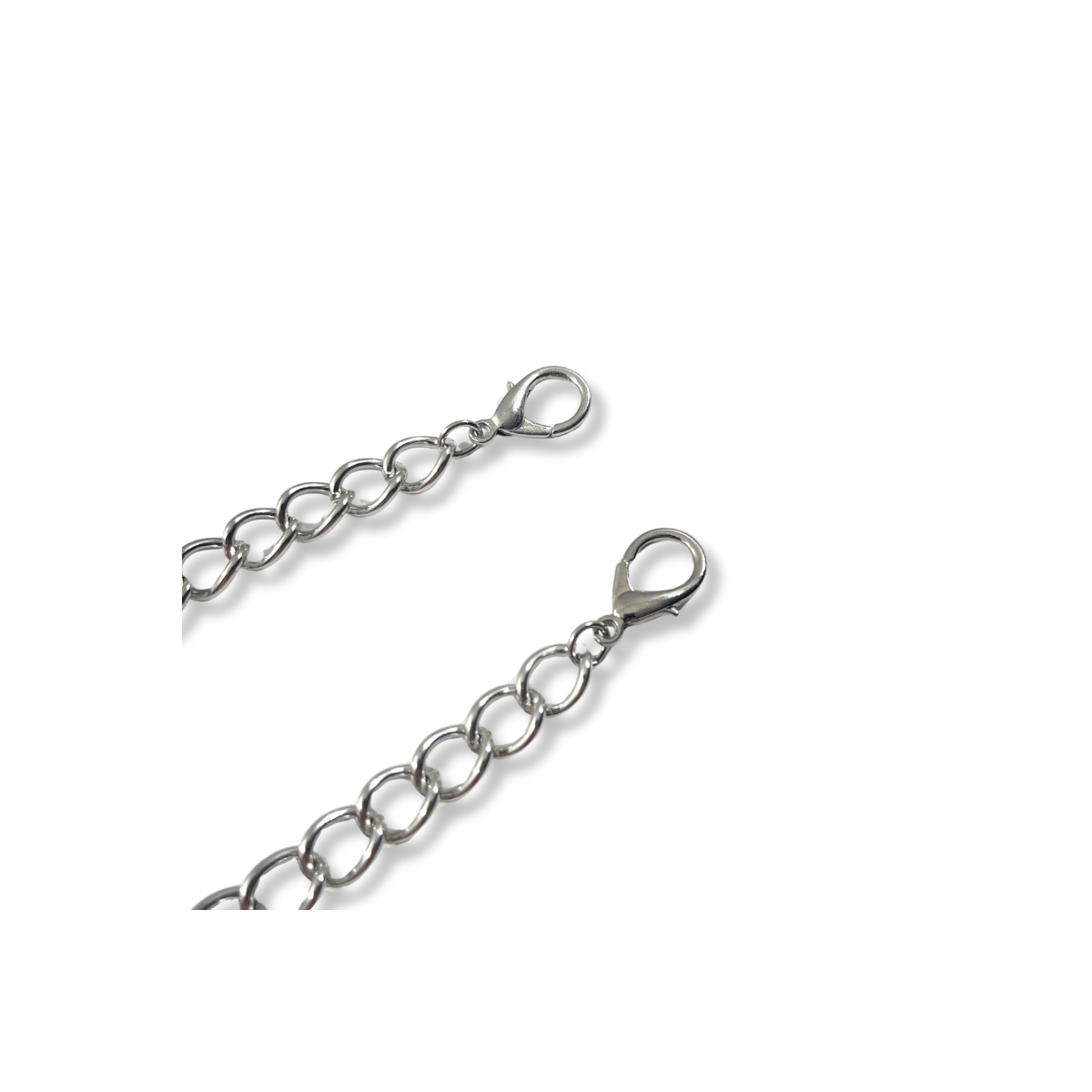Chaine gousset renforcé - Argent - 45 cm