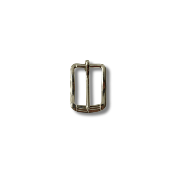Boucle métal argent passage 2 cm