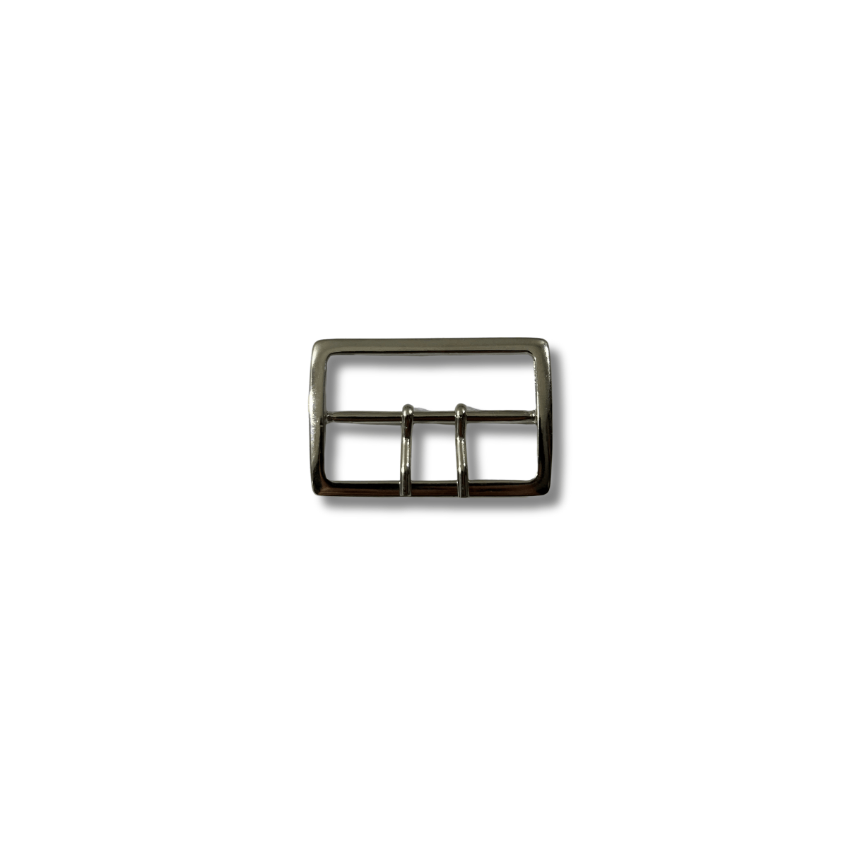 Boucle métal argent passage 4,5 cm