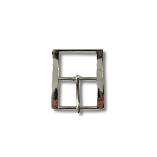 Boucle métal argent passage 3 cm Boucle métal argent passage 3 cm