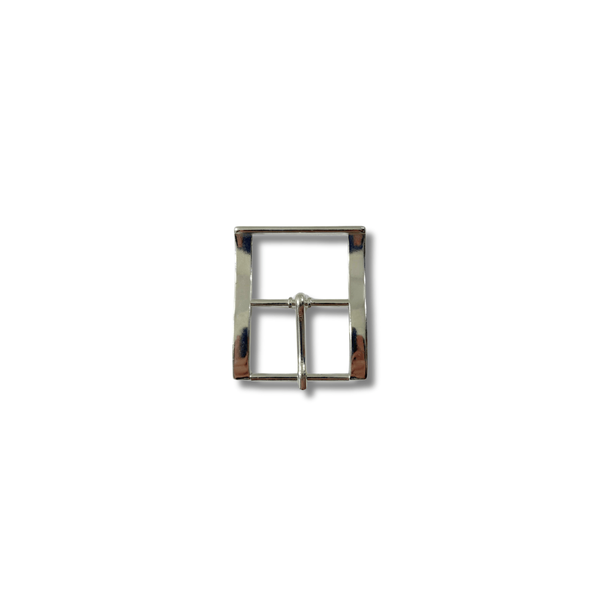 Boucle métal argent passage 3 cm