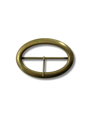 Boucle bronze métal passage 8 cm