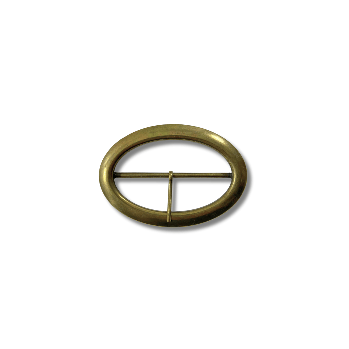 Boucle bronze métal passage 8 cm