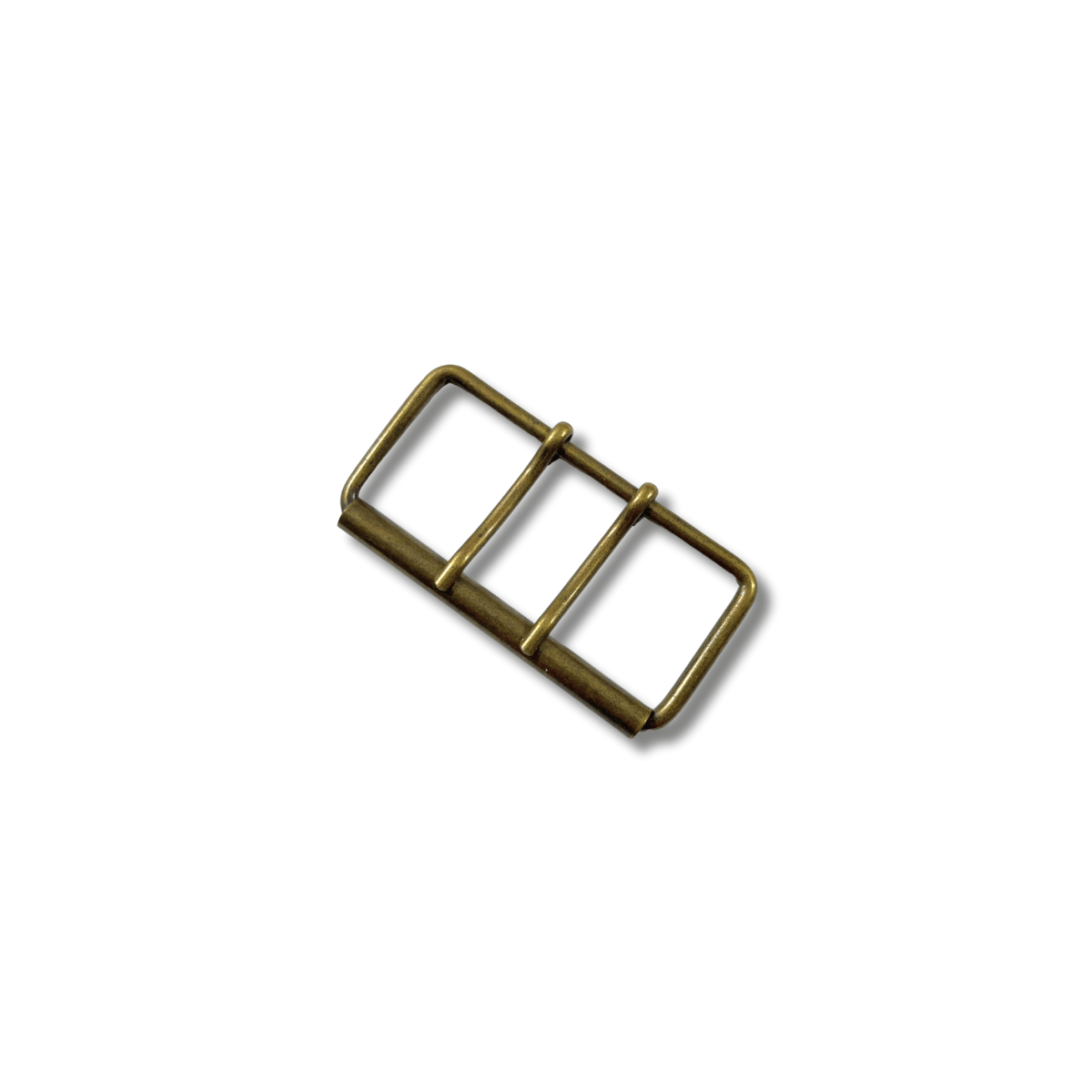 Boucle bronze métal 2 ardillons passage 2,5 cm