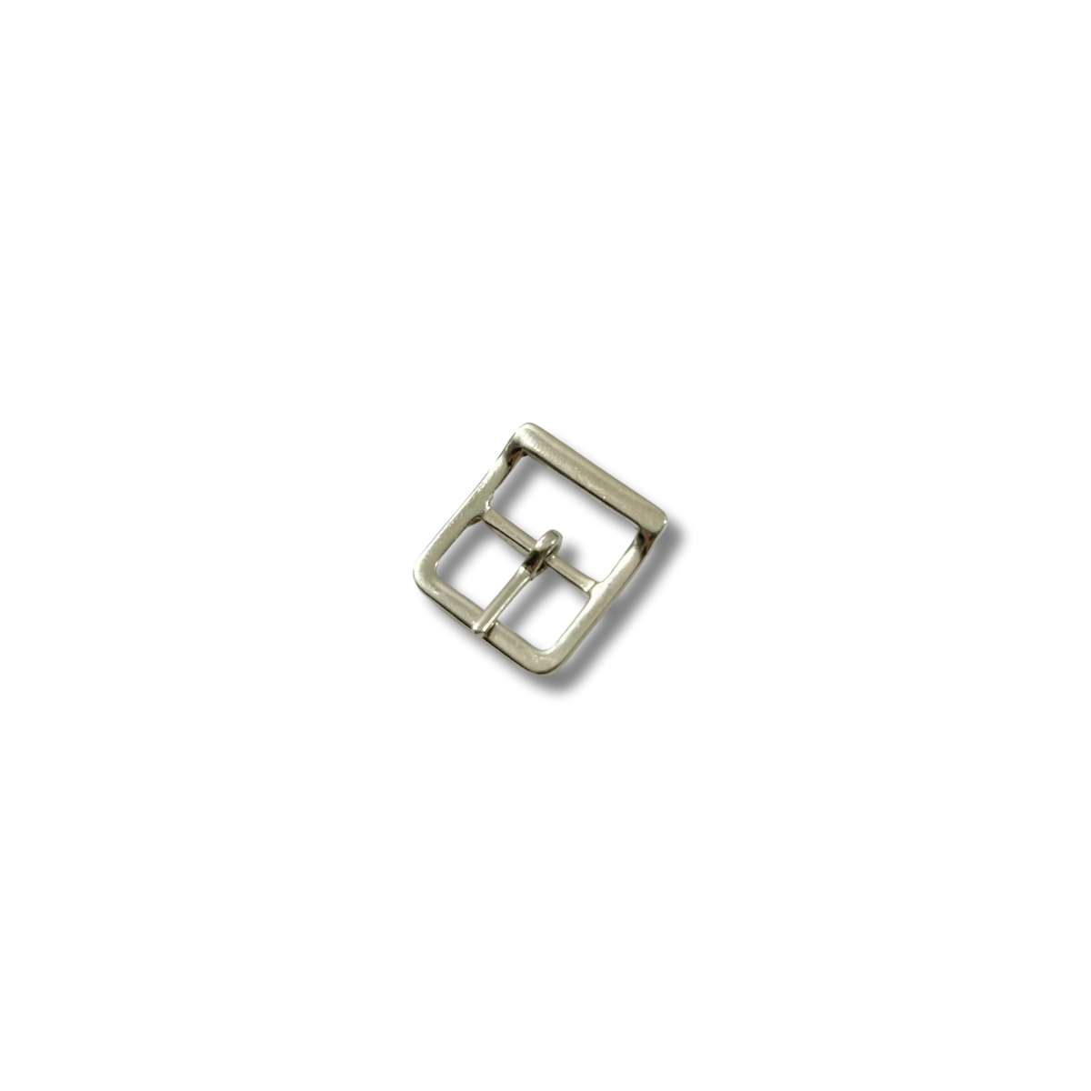 Boucle argent métal passage 1,5 cm