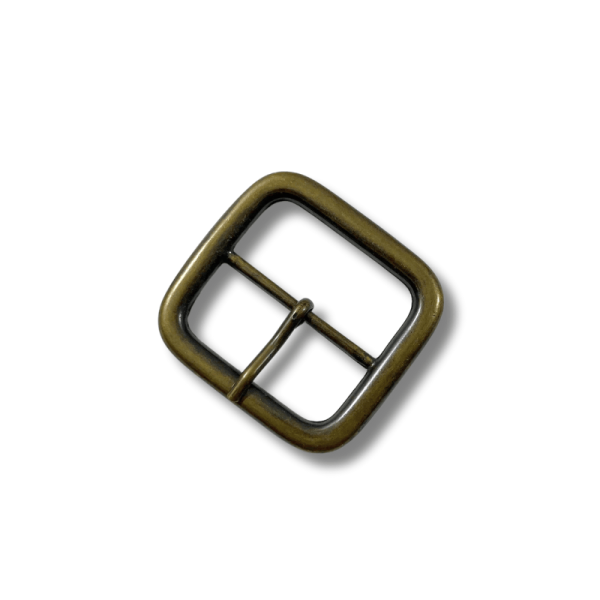 Boucle métal bronze passage 4 cm