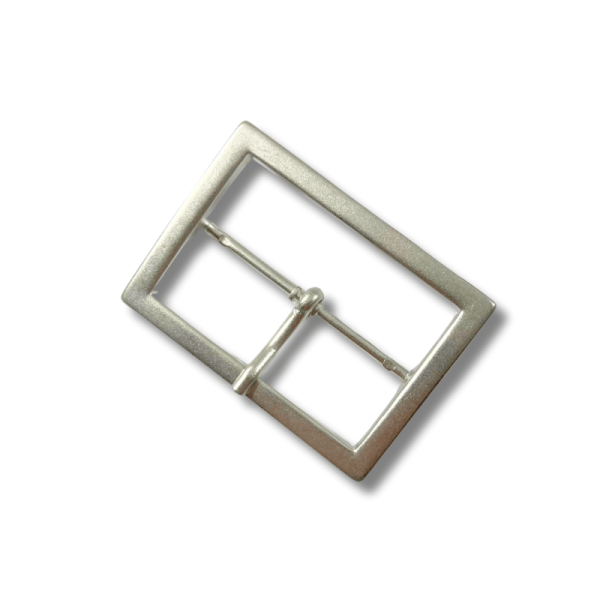 Boucle argent métal passage 6 cm Boucle argent métal passage 6 cm