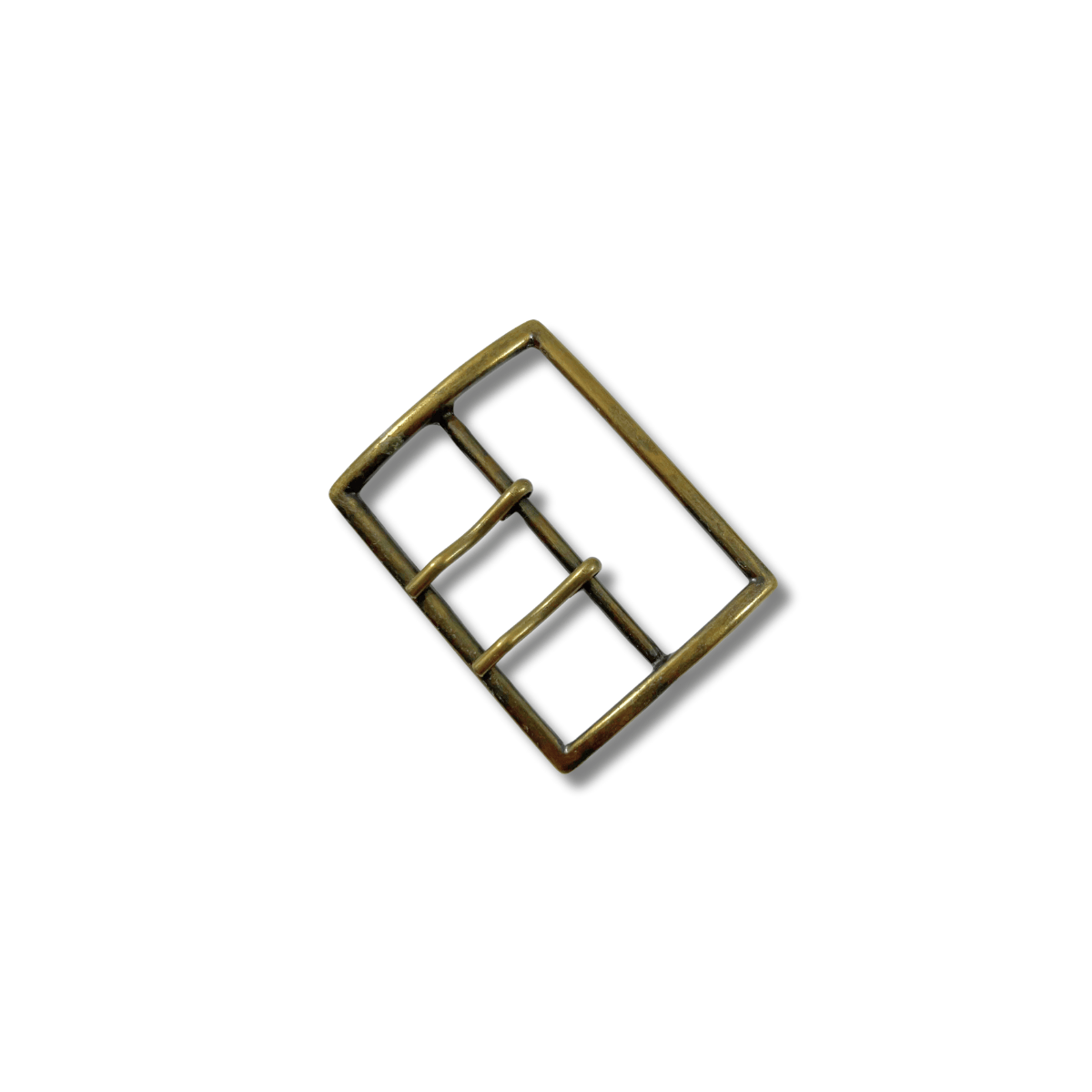 Boucle bronze métal passage 6 cm