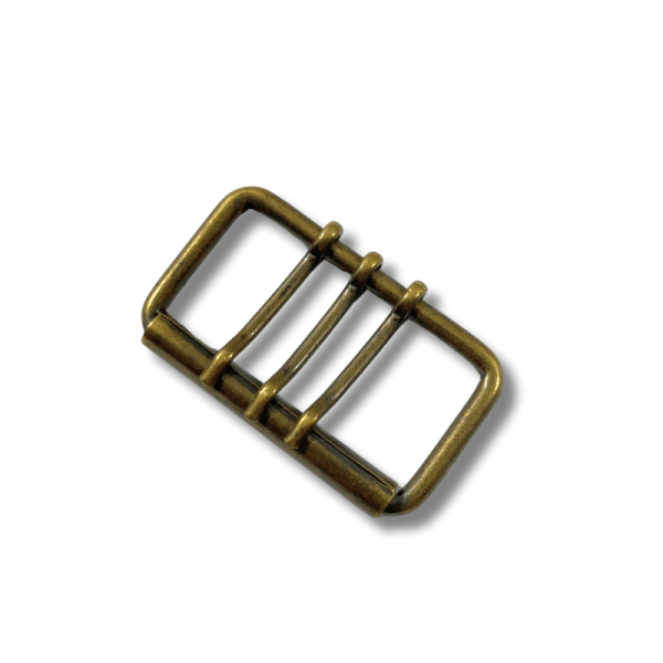 Boucle métal bronze passage 6 cm