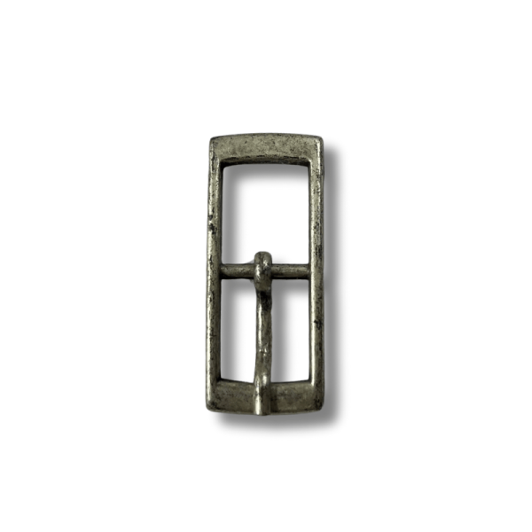 Boucle métal argent passage 1,5 cm Boucle métal argent passage 1,5 cm
