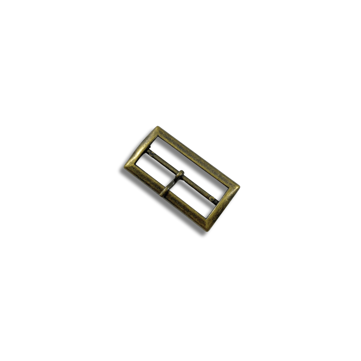 Boucle métal bronze passage 5 cm