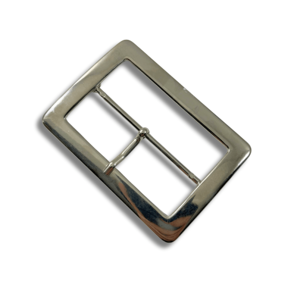 Boucle métal argent passage 7,5 cm Boucle métal argent passage 7,5 cm