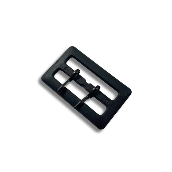 Boucle plastique noir passage 5 cm Boucle plastique noir passage 5 cm
