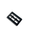 Boucle plastique noir passage 5 cm