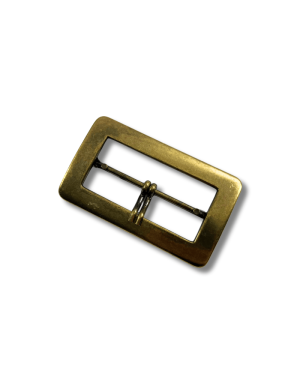 Boucle métal bronze passage 6 cm