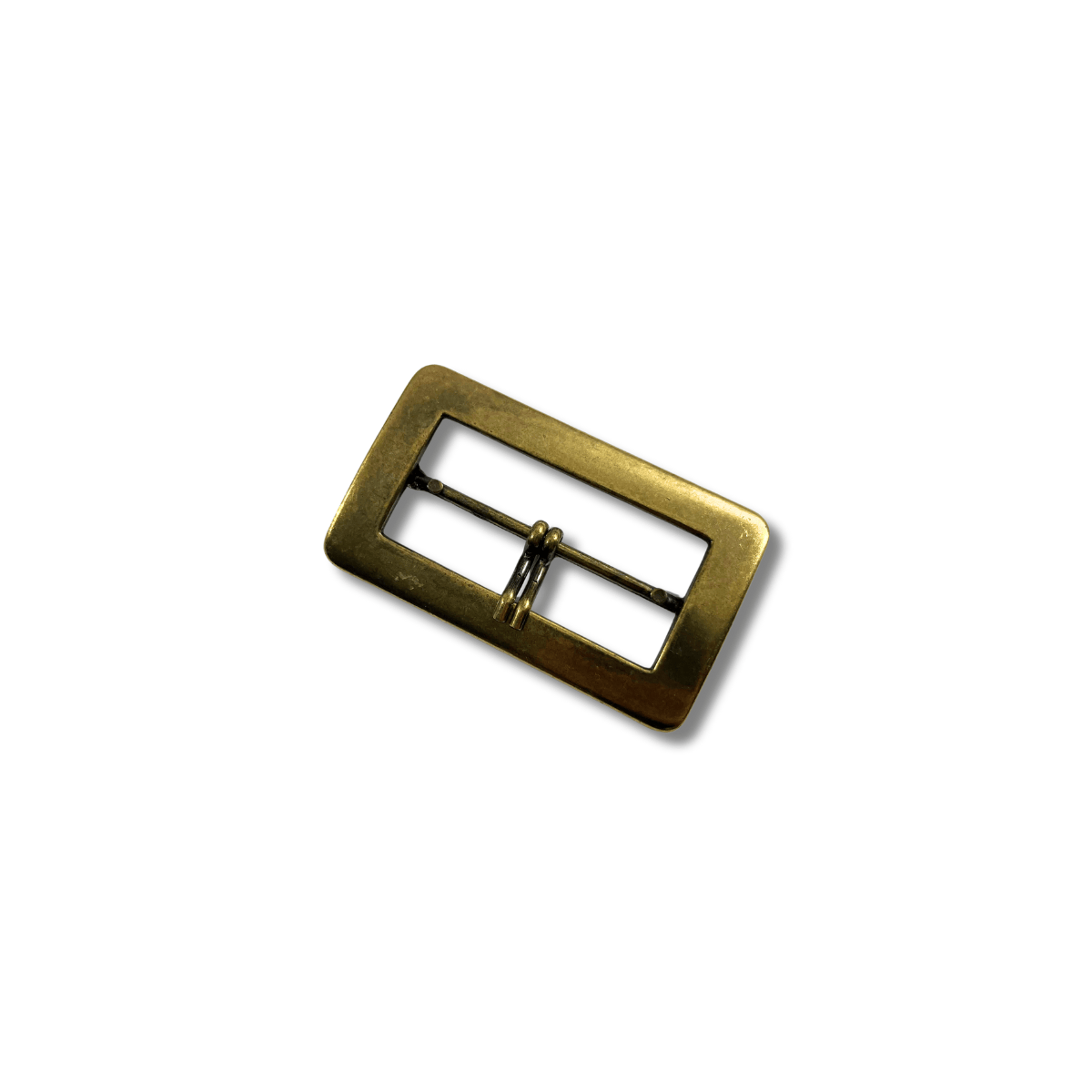 Boucle métal bronze passage 6 cm
