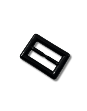 Boucle plastique noir passage 5 cm