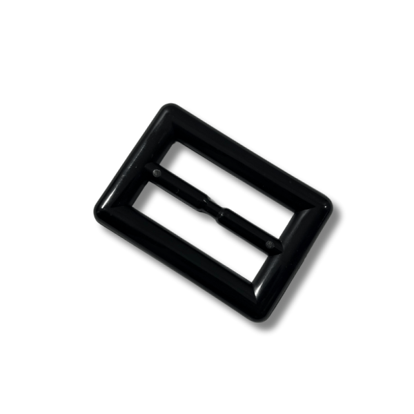 Boucle plastique noir passage 5 cm Boucle plastique noir passage 5 cm