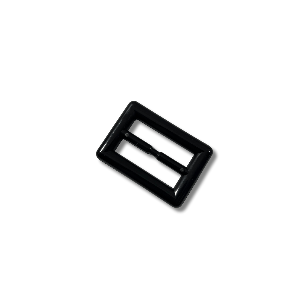 Boucle plastique noir passage 5 cm