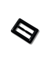 Boucle plastique noir passage 5 cm