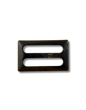 Boucle plastique marron passage 5 cm