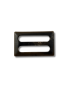 Boucle plastique marron passage 5 cm