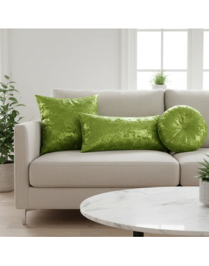 Velours pané - Vert Anis - 145 cm de large