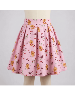 Tissu popeline Coton imprimé - elza Tissus